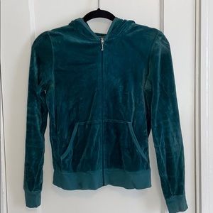 Juicy velour zip-up
